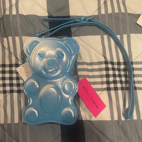 Betsey Johnson Handbags - Betsey Johnson Blue Gummy Bear Purse